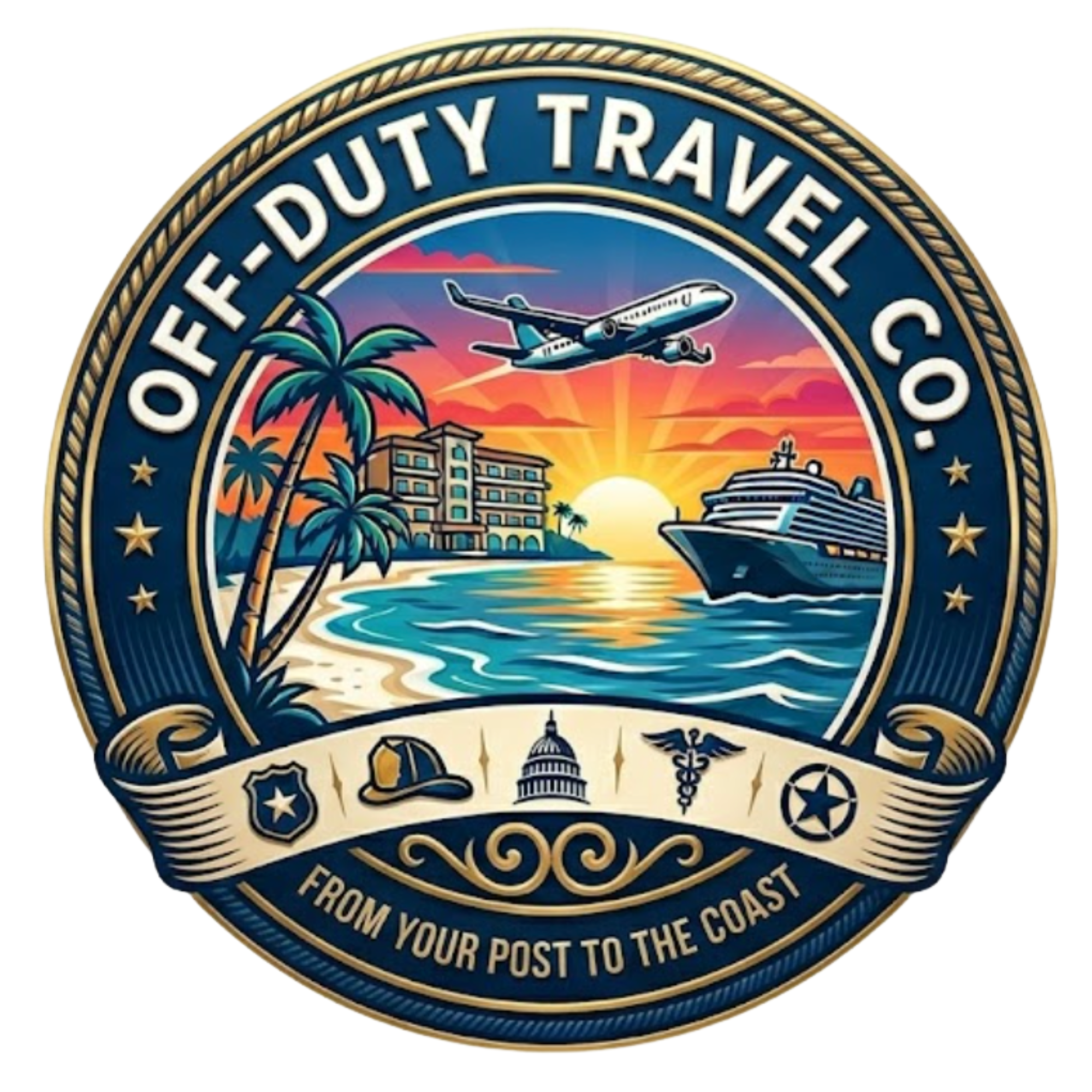 Off-Duty Travel Co. logo